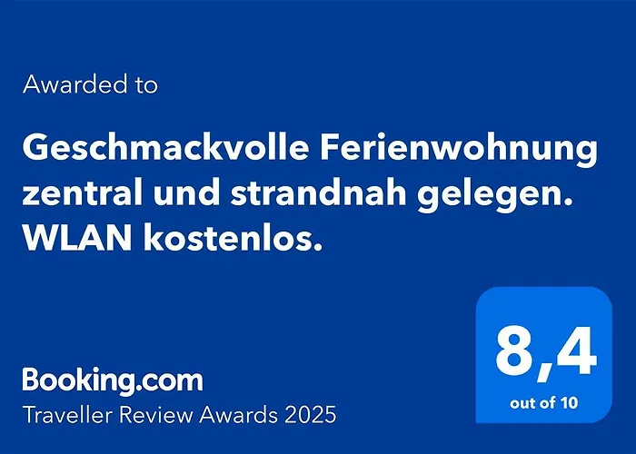 公寓 Geschmackvolle Zentral Und Strandnah Gelegen. Wlan Kostenlos. 诺德奈